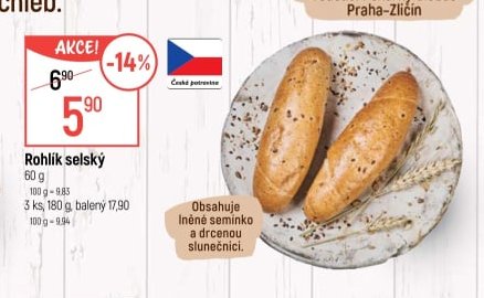 Rohlík selský
