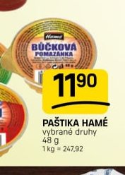 PAŠTIKA HAMÉ