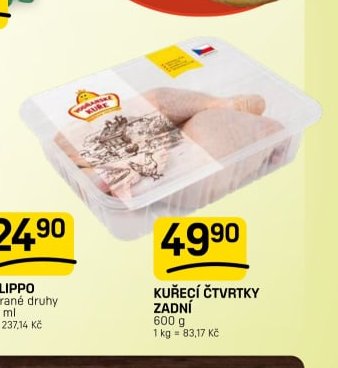 KUŘECÍ ČTVRTKY ZADNÍ