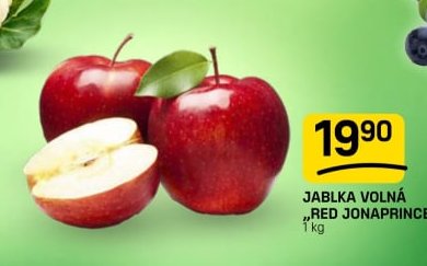 JABLKA VOLNÁ RED JONAPRINCE
