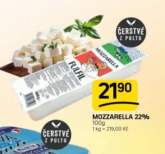 MOZZARELLA 22%