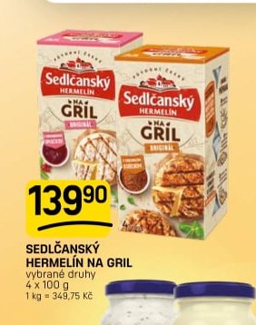 SEDLČANSKÝ HERMELÍN NA GRIL