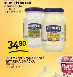 HELLMANN'S MAJONÉZA | TATARSKÁ OMÁČKA