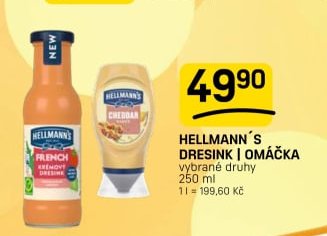 HELLMANN'S DRESINK | OMÁČKA