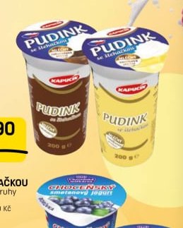 Pudink se šlehačkou