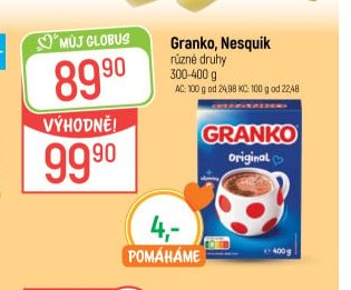 Granko, Nesquik