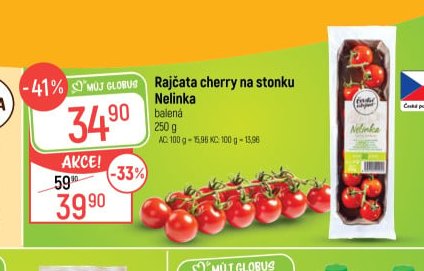 Rajčata cherry na stonku Nelinka