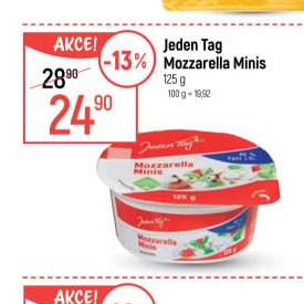 Jeden Tag Mozzarella Minis
