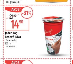 Jeden Tag Ledová káva