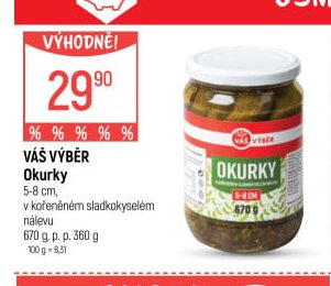 Váš Výběr Okurky