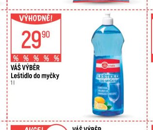 Váš Výběr Leštidlo do myčky
