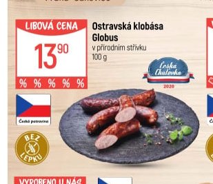 Ostravská klobása Globus