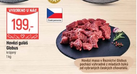 Hovězí guláš Globus