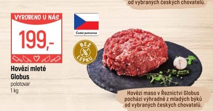 Hovězí mleté Globus