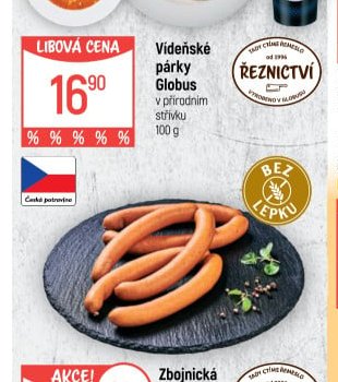 Vídeňské párky Globus