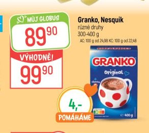 Granko, Nesquik