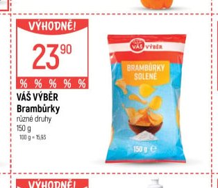 Váš výběr Brambůrky
