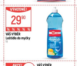 Váš výběr Leštidlo do myčky
