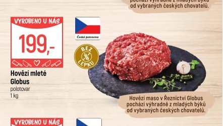Hovězí mleté Globus