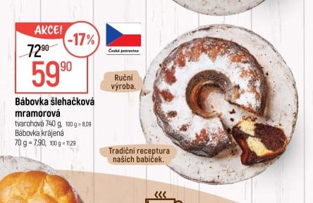 Bábovka šlehačková mramorová