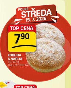 Kobliha s náplní