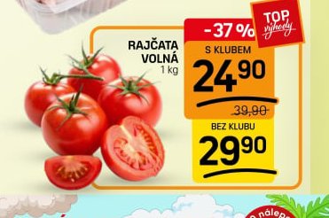 Rajčata volná