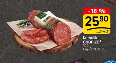 Krahulík Chorizo