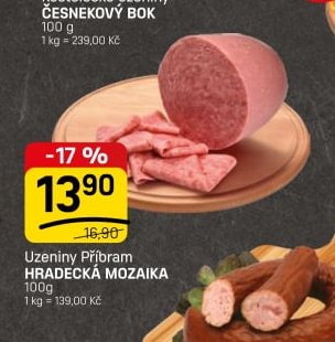 Uzeniny Příbram Hradecká mozaika