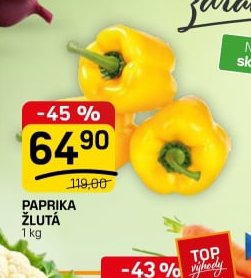 PAPRIKA ŽLUTÁ