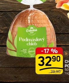 CHLÉB PODMÁSLOVÝ