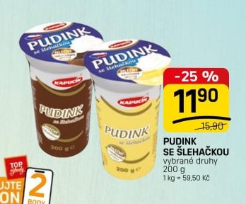 Pudink se šlehačkou 200 g