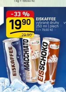 Eiskaffee vybrané druhy 250 ml | plech