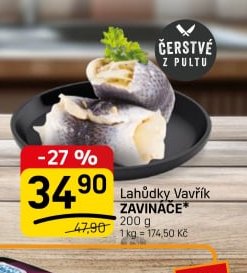 Lahůdky Vavřík ZAVINAČE
