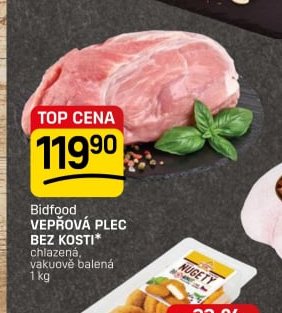 Bidfood VEPŘOVÁ PLEC BEZ KOSTI