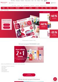 akční leták ROSSMANN drogerie 14.7.2026-21.7.2026