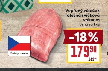 Vepřový váleček falešná svíčková