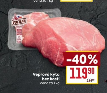 Vepřová kýta bez kosti