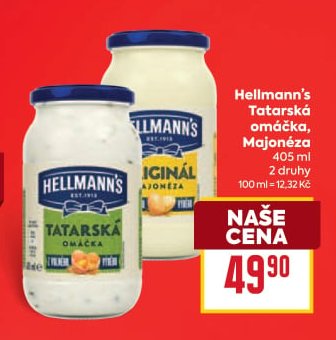 Hellmann's Tatarská omáčka, Majonéza