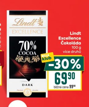 Lindt Excellence Čokoláda