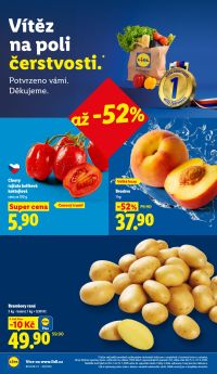 akční leták Lidl 20.7.2026-22.7.2026