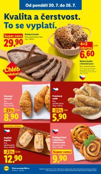 akční leták Lidl 20.7.2026-22.7.2026