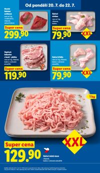 akční leták Lidl 20.7.2026-22.7.2026