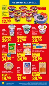 akční leták Lidl 20.7.2026-22.7.2026