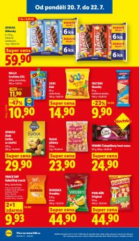 akční leták Lidl 20.7.2026-22.7.2026