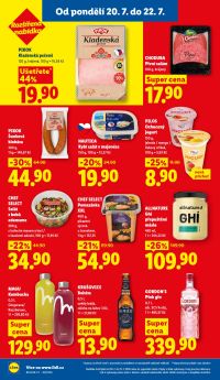 akční leták Lidl 20.7.2026-22.7.2026