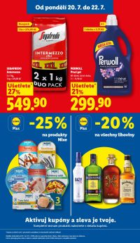 akční leták Lidl 20.7.2026-22.7.2026