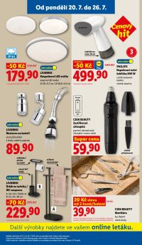 akční leták Lidl 20.7.2026-22.7.2026