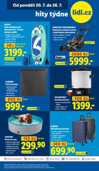 akční leták Lidl 20.7.2026-22.7.2026