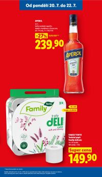 akční leták Lidl 20.7.2026-22.7.2026