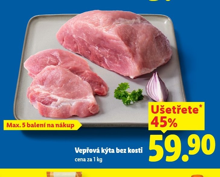 Vepřová kýta bez kosti